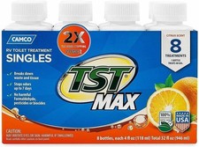 Camco TST Fresh Scent RV Toilet Treatment, Formaldehyde Free, Breaks Down...