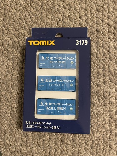 Contenedores de carga TOMIX 3179 calibre N (U30A) (3 uds.) - Totalmente Nuevo | Zustand: New