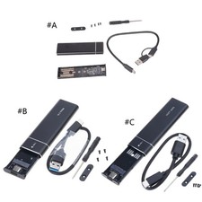 Tool less M.2 External Enclosure USB 3.2 Gen 2 Aluminum Case Support 4TB