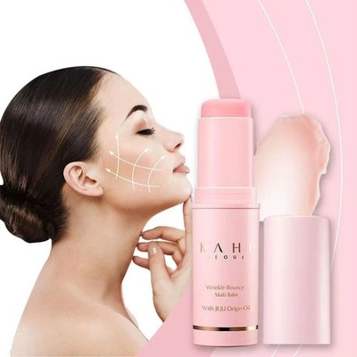 New KAHI Wrinkle Bounce Multi Balm 9g: Instant wrinkle care, Facial Serum Stick