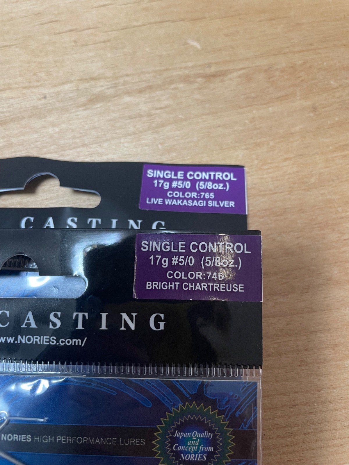 NORIES Spinnerbait 2set Single Control 5/8oz Fishing lure NEW Norio Tanabe Japan - Image 9