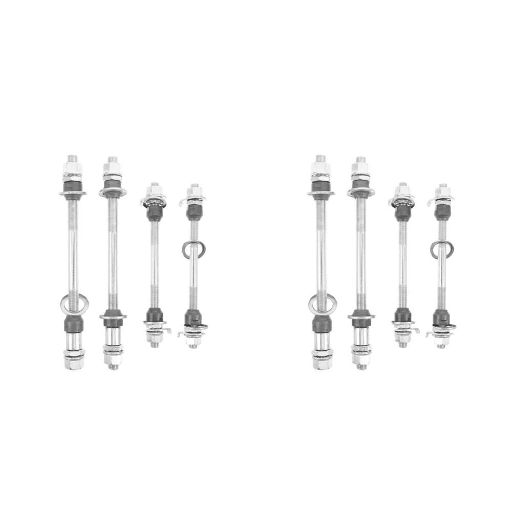 8 pezzi assi anteriori e posteriori per mountain bike: 5,7" anteriori e 7,7"