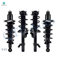 Set 4 Front-Rear Quick Complete Strut-Coil Spring For 2016-2022 Honda Pilot FWD