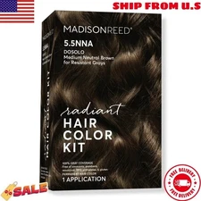 Madison Reed Radiant Hair Color Kit 5.5NNA Dosolo Brown - medium neutral brown