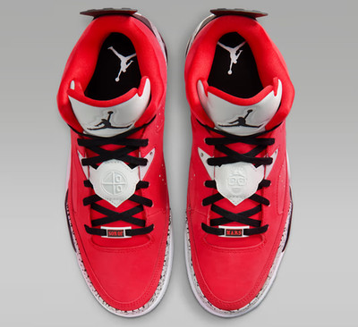 Jordan Son of Mars Low Unite Fire Red Grey Mist White Black Men's | Size 7 - 14