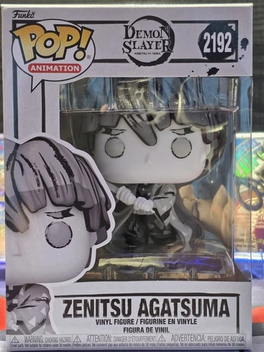 Funko Pop Animation Demon Slayer Zenitsu Agatsuma Sumi Ink Manga Figure - #2192