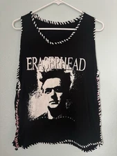 DUANE PETERS PUNK ROCK SKATE ERASERHEAD  T SHIRT 1977 PIRATE ROPED sz m