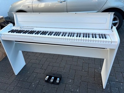 Korg LP 180 Digitalpiano Weiß E Piano Sehr Guter Zustand
