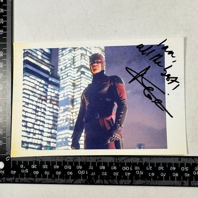 Charlie Cox Schauspieler Matt Murdock Daredevil Marvel Universum Autogramm signed Foto