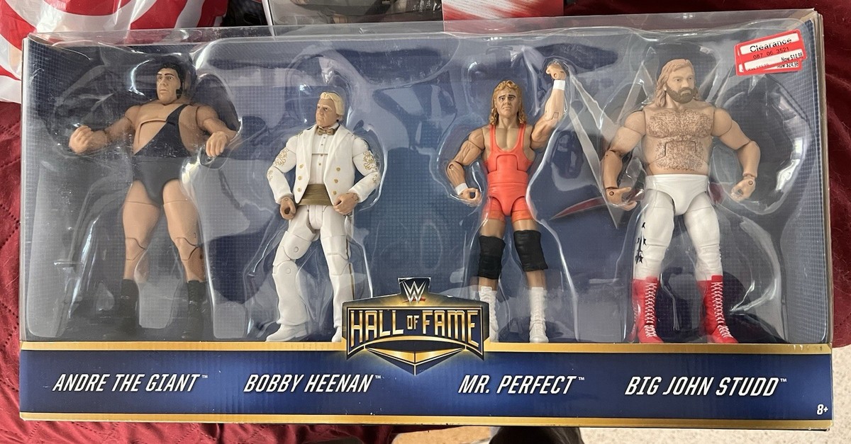 WWE Elite Hall of Fame Heenan Family Exclusive 4 Pack Andre the  display picture 1