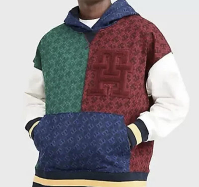 Tommy Hilfiger x Anthony Ramos Colorblock Monogram Hoodie 78J7176