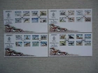 FULL SET (32) 1997-1999 JERSEY SEABIRDS & WADERS DEFINITIVE First Day Covers (4)