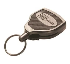 LUCKY LINE 4365 Super 48 Retractable Key Chain Clip-On Black