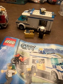 Lot of 4 City Sets 7639 7239 3366 7286 Incomplete Sets W/Manuals No Box