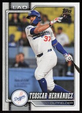 2026 Topps Series 1 Celebration Teoscar Hernández #251 Los Angeles Dodgers
