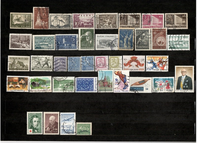 FINLAND 1929 and Up Stamps Used