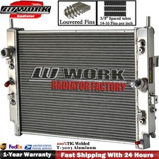 All Aluminum Radiator For 06-15 Mazda Mx-5 Miata 2006-2015 2007 2009 L4 2.0l Mt
