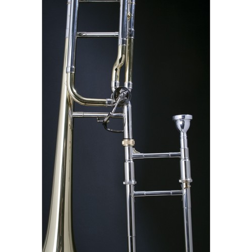 MZSL-133Q Tenorposaune Quartventil Messing Lackiert Bb/F inkl. Mundstück - Afbeelding 4 van 6