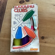 Pro-Shot Juggling Clubs Set of 3 In Original Box