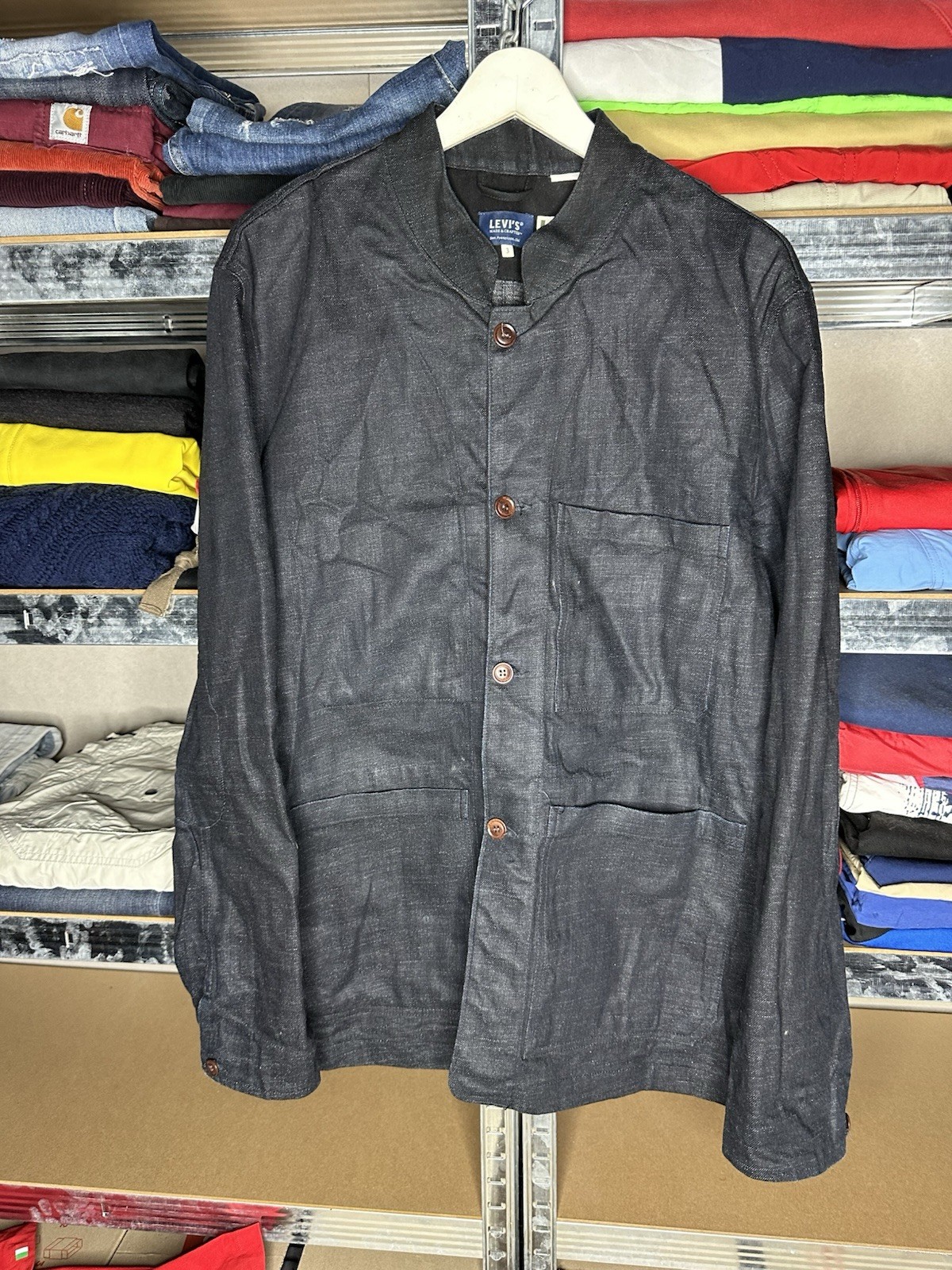 Levi’s Engineer Coat Chore Jacket Made Crafted Ut… - image 2