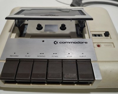Vintage Commodore C2N Datasette Cassette Recorder PET VIC-20 C64 Untested
