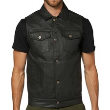 Gilet Biker Da Uomo XXL - ROKKER Club Vest - Gilet Chopper Retro Vintage