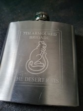 The Desert Rats 7th Armoured Brigate Hip Fask