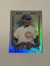 2025 Topps Allen & Ginter - Ernie Banks #54 Silver Portrait