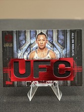 2025 Topps Knockout UFC - Yan Xiaonan All-In Relics RED 25/25 Bookend