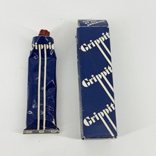 Grippit adhesive Glue Mid Century with Original Box Vintage Arts And Craft Soft