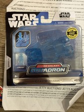 Jazwares Star Wars Micro Galaxy Squadron Rebel A-Wing Hologram Blue 0231 Chase