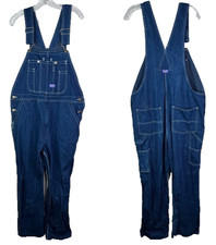 Big Smith Dark Wash Denim Overalls Size 38x30
