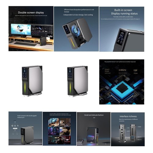 Small Form Factor PC with 4K60Hz Support and Advanced Wireless Features - Afbeelding 12 van 14