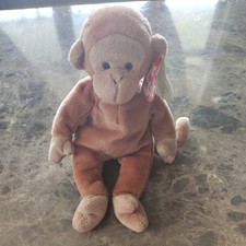 Ty Beanie Baby Bongo The Monkey Toy (4067)