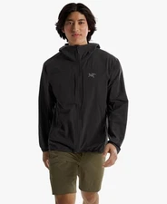 Arc'teryx Mens - Gamma Lightweight Hoody Hooded Jacket - Black XXL
