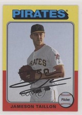 2019 Topps Archives 1975 Design Silver 77/99 Jameson Taillon #185 4c5