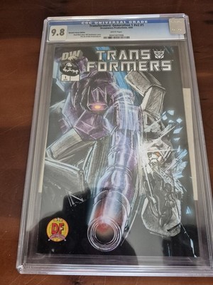 CGC Graded Comic Transformers Generation 1 Limited Edition #1