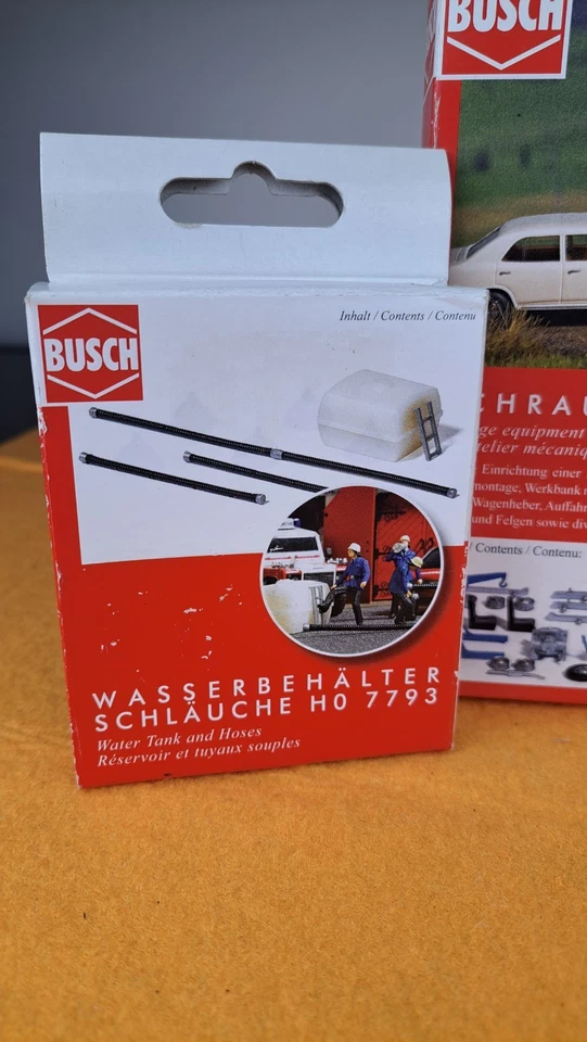 HO scale BUSCH MODEL KITS (1184..7793..7792) new in box - Image 2 of 4
