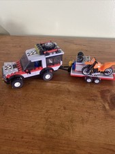 LEGO 4433 City Dirt Bike Transporter incompleto (tal cual)