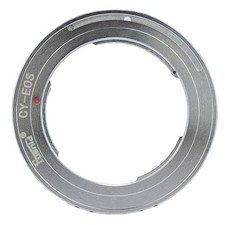 Contax Yashica CY to Canon EOS EF Lens Adapter Ring All-Metal Manual Focus