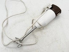 BAMIX M122 ELECTRONIC HAND BLENDER SWISS MADE WHITE BROWN 250V 100W