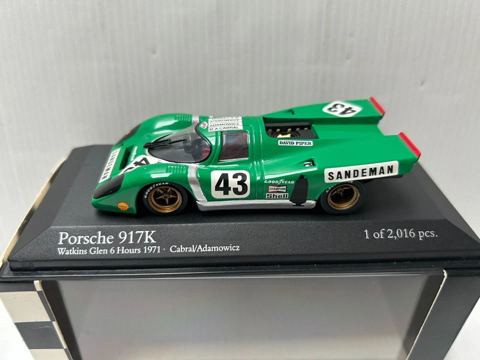 MINICHAMPS 430 716743 Porsche 917K #43 6h Watkins Glen 1971 Cabral 1/43 - Photo 2/4