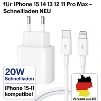 20W USB-C LadegeräT + Kabel Schnellladen FüR Iphone 12-15 Pro Max Netzteil