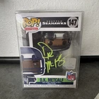 Funko Pop! Football NFL D.K. Metcalf #147 Autographed BAS WM00140