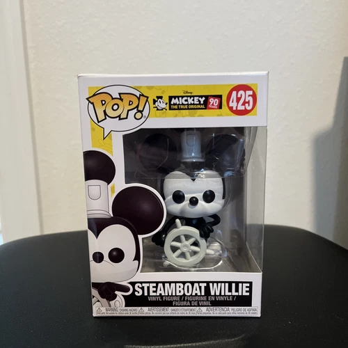 Funko Pop! Vinyl: Disney - Mickey Mouse (Steamboat Willie) #425