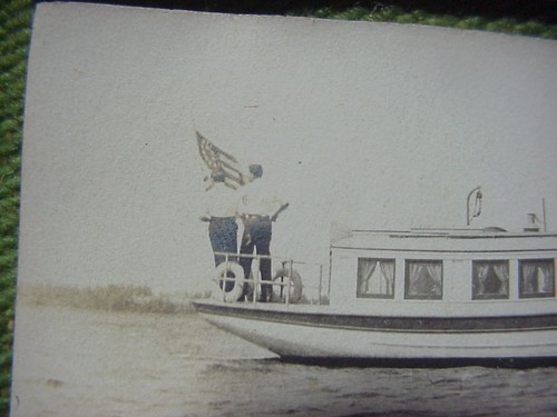 3 SNAPSHOT PHOTOS of Tour Boat BOBOLINK on the DELAWARE RIVER c1910 - 第 4/4 張圖片