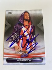 Drew Gulak WWE Signed 2019 Topps 205 Card # 79