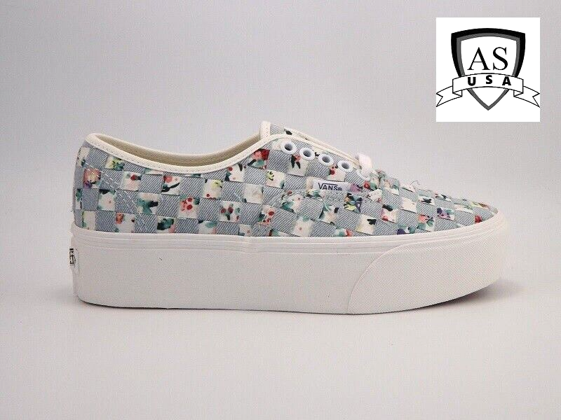 Vans Authentic Stacked Woven Floral Women's Sneakers Platform