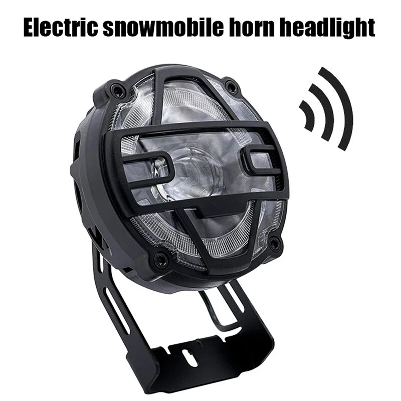 2 in 1 36V-48V E-Bike Front Light Headlight with Horn for Electric Bike Scooter - Image 4 of 4