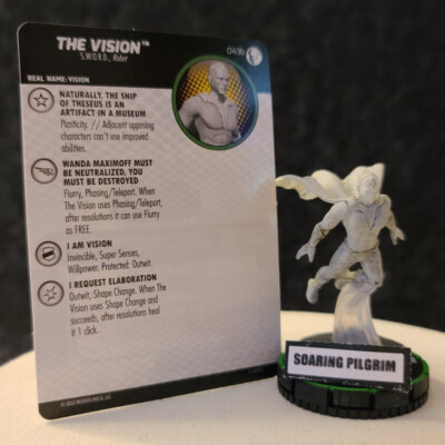 Marvel Heroclix THE VISION - 043b PRIME Disney + Plus Set #43b